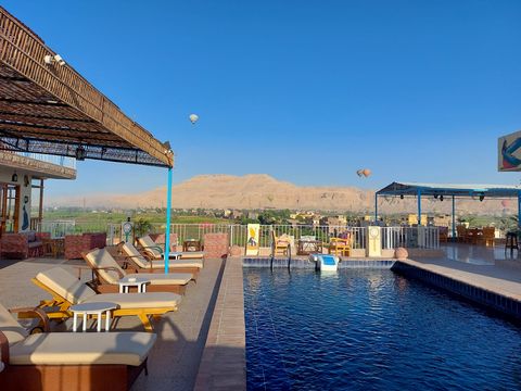 3-sterren Thebes hotel op de Westbank in Luxor, Egypte | Kingfisher Tours